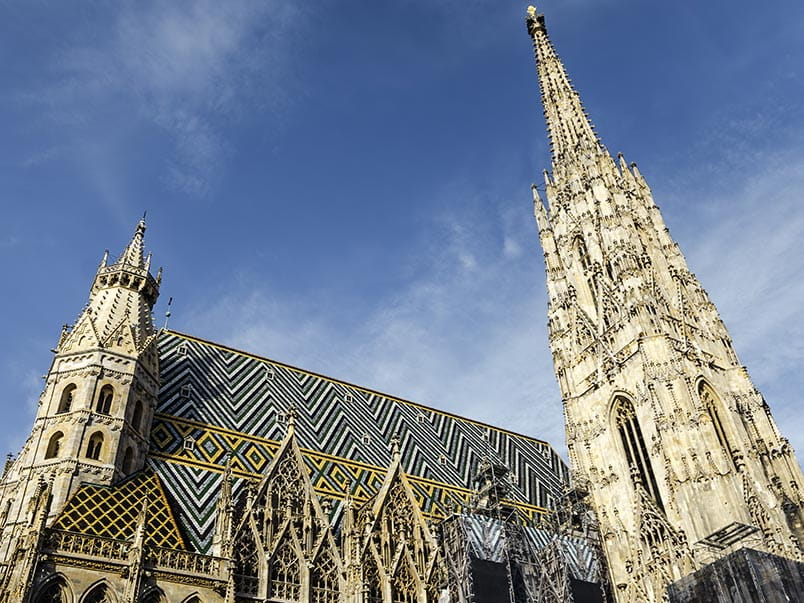St Stephen's Cathedral in Vienna, Austria